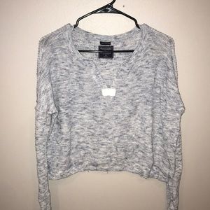 XS Abercrombie & Fitch heathered sweater